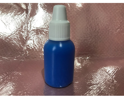 КРАСКА ДЛЯ ТЕЛА(БОДИ-АРТА)15МЛ ПЕРЛАМУТРОВАЯ СИНЯЯ