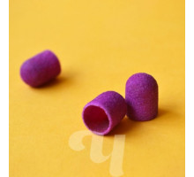 Песочный колпачок фиолетовый (тканевая основа) 10 мм (120 грит) 10шт/уп