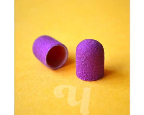 Песочный колпачок фиолетовый (тканевая основа) 10 мм (320 грит) 10шт/уп