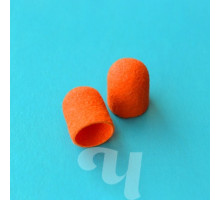 Песочный колпачок оранжевый (тканевая основа) 10 мм (120 грит) 10шт/уп