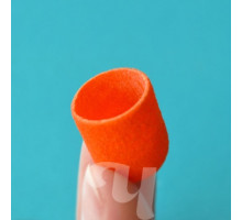 Песочный колпачок оранжевый (тканевая основа) 13 мм (120 грит) 10шт/уп