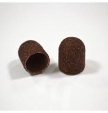 Песочный колпачок коричневый (тканевая основа) 13 мм (80 грит) 10шт/уп