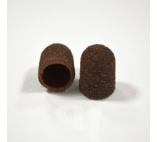 Песочный колпачок коричневый (тканевая основа) 10 мм (120 грит) 10шт/уп