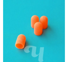 Песочный колпачок оранжевый (пластиковая основа) 7 мм (120 грит) 10шт/уп