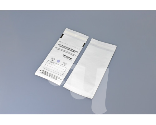 Пакеты для стерилизации ТерраМед, 100х200 мм, Белый, 100 шт/упк с индикатором