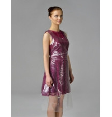 Фартук 120х70 полиэтиленовый, серебро, 50шт