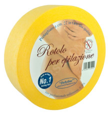 Полоски Желтые для депиляции с перфорацией в рулоне 400шт, 7х20см