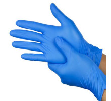 Перчатки нитриловые Синие "M" 100 шт/упк